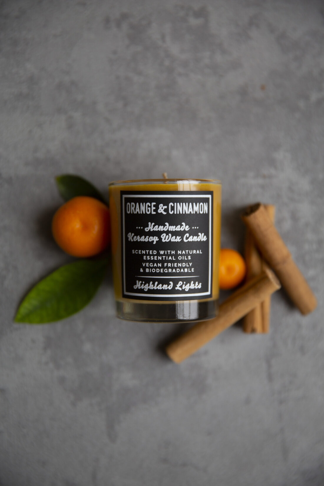 Orange & Cinnamon Candle - Image 4