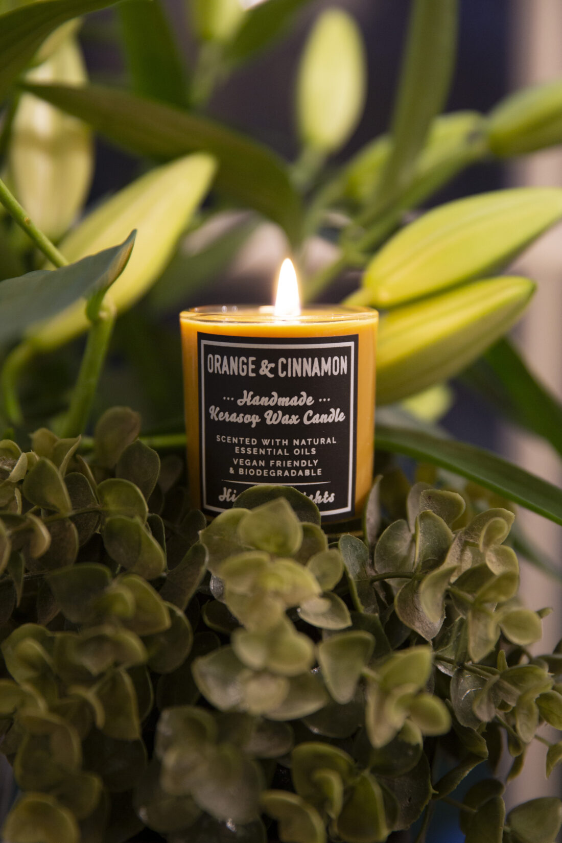 Orange & Cinnamon Candle - Image 3