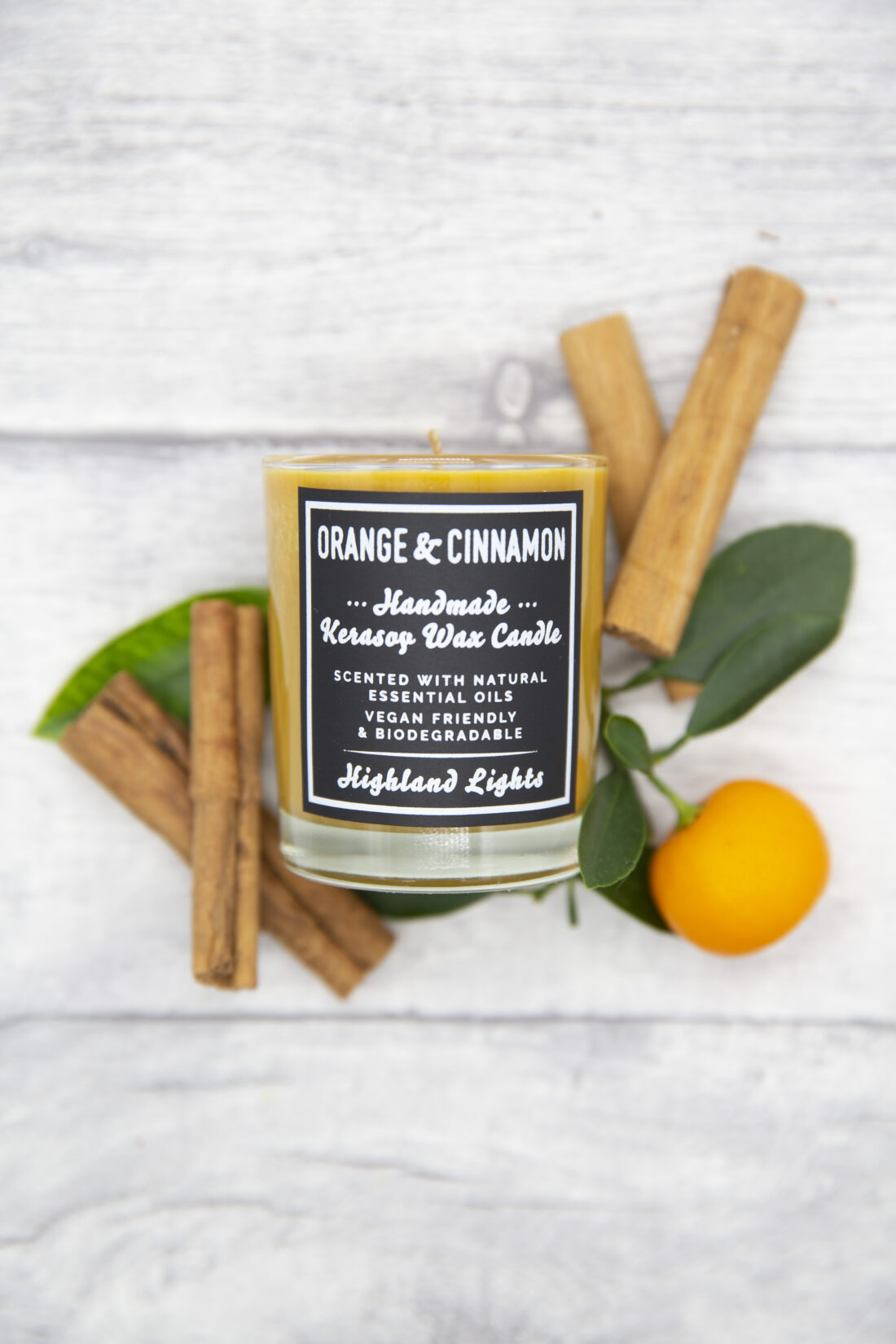 Orange & Cinnamon Candle