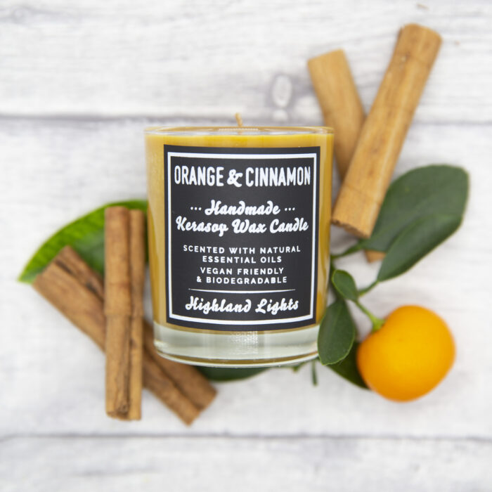 Orange & Cinnamon Candle