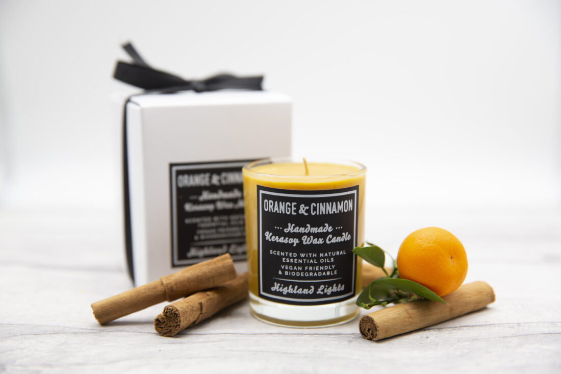 Orange & Cinnamon Candle - Image 5