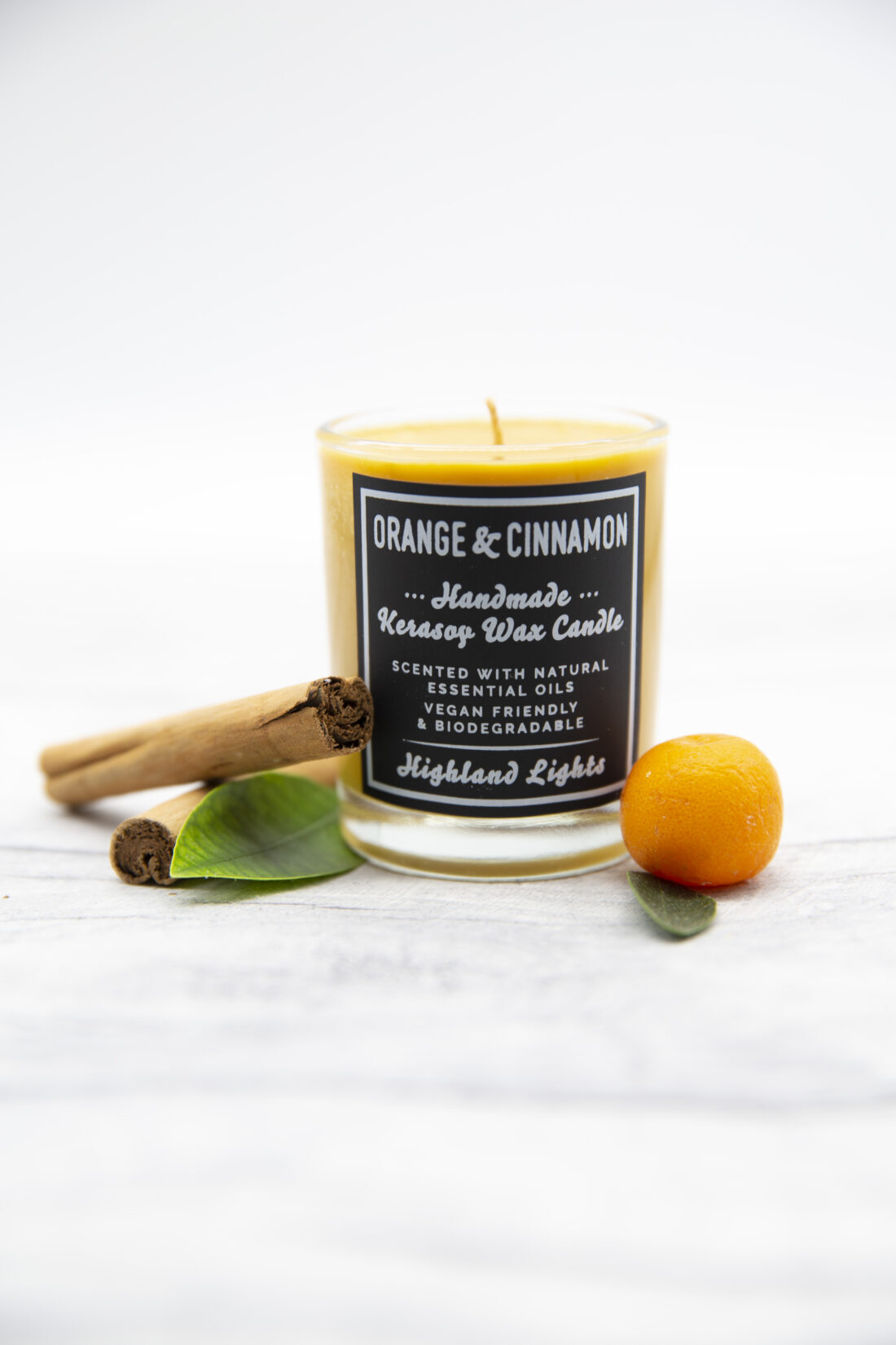 Orange & Cinnamon Candle - Image 2