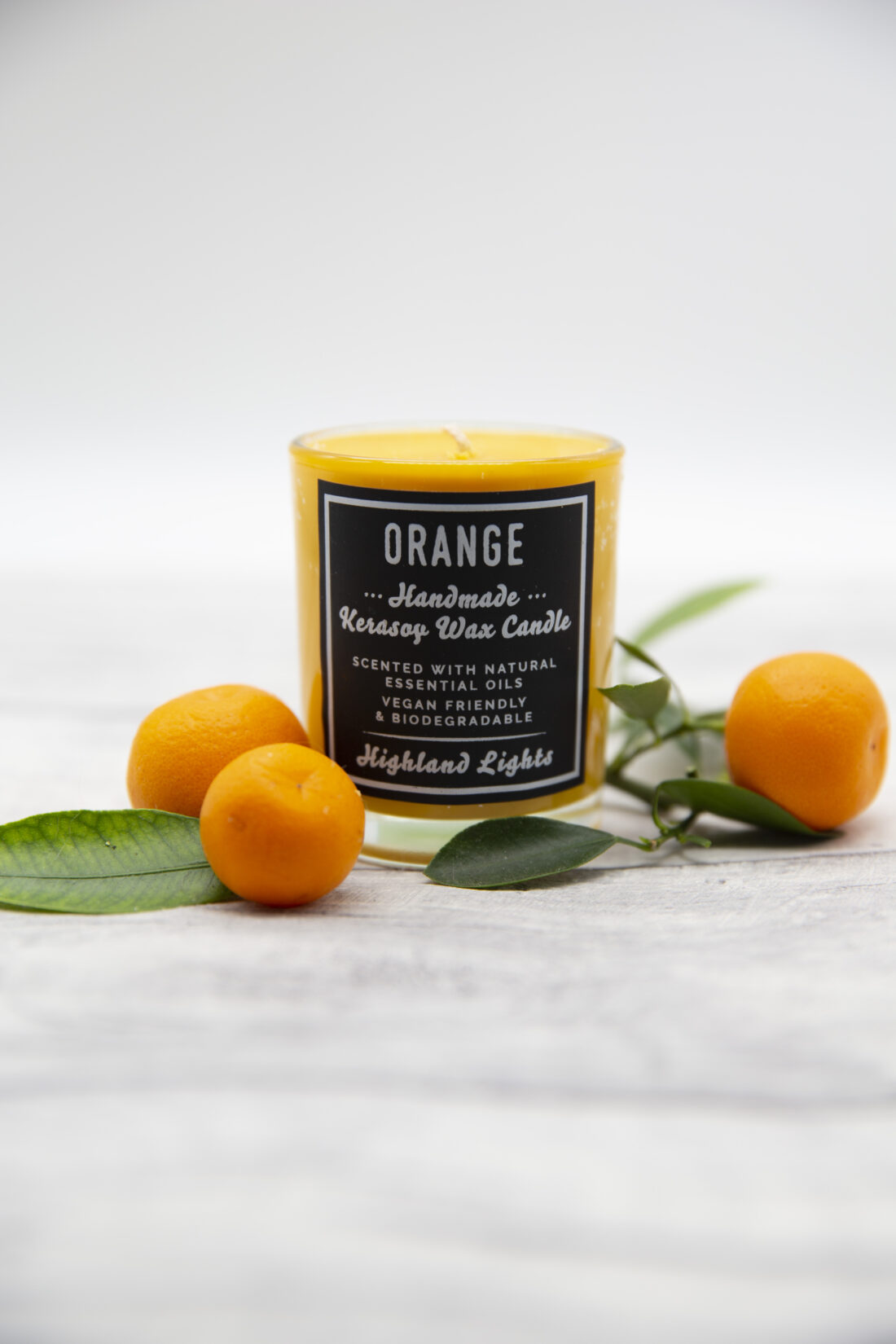 Orange Candle - Image 2